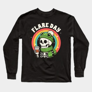Chronic Illness Spoonie EDS Invisible Illness Club Flare Day Long Sleeve T-Shirt